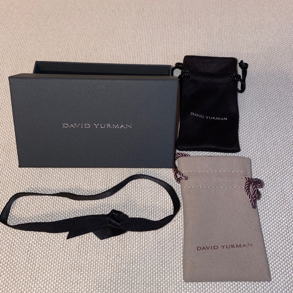 David Yurman Box With 2 Pouches (Empty) - image 1